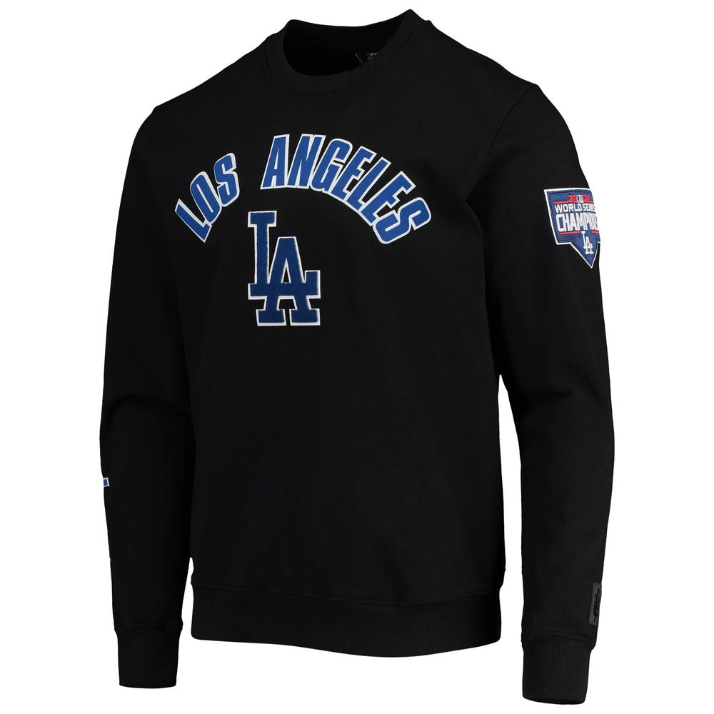 Men's Pro Standard White Los Angeles Dodgers Logo Pullover Hoodie