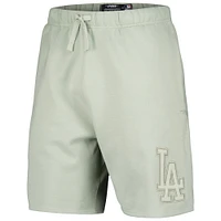 Men's Pro Standard Light Green Los Angeles Dodgers Neutral Fleece Shorts