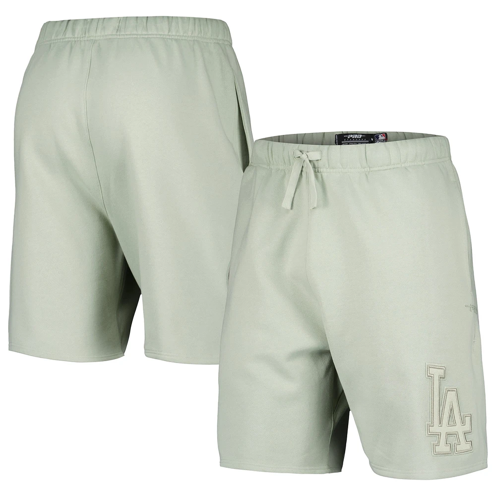 Short en polaire neutre Pro Standard vert clair des Los Angeles Dodgers pour hommes