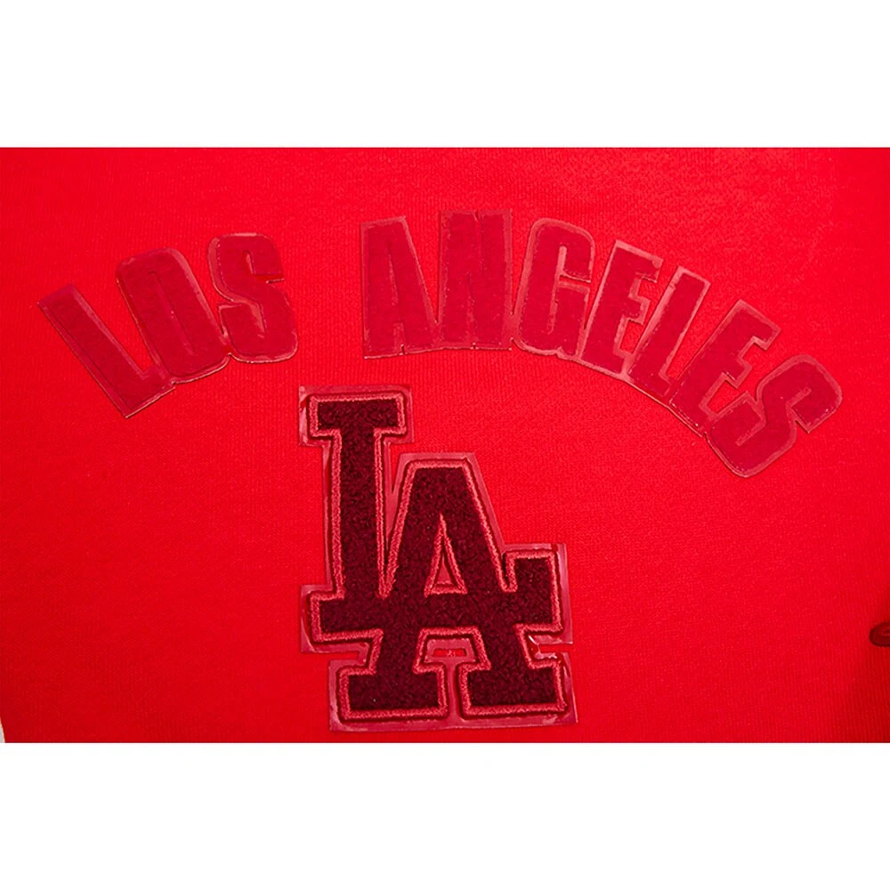 Short classique Pro Standard Los Angeles Dodgers triple rouge pour homme