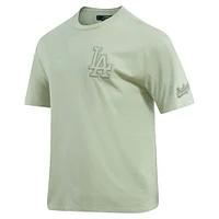 Men's Pro Standard Mint Los Angeles Dodgers Neutral CJ Dropped Shoulders T-Shirt