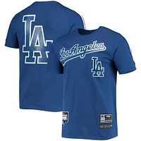 T-shirt à bandes Pro Standard Royal/Los Angeles Dodgers pour homme