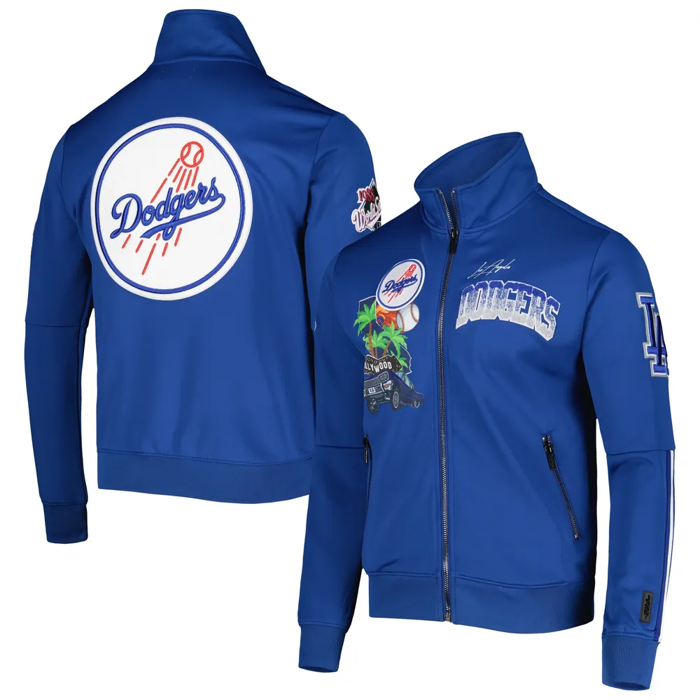 Los Angeles Dodgers Nike Authentic Collection Dugout Full-Zip Jacket -  Royal/Gray