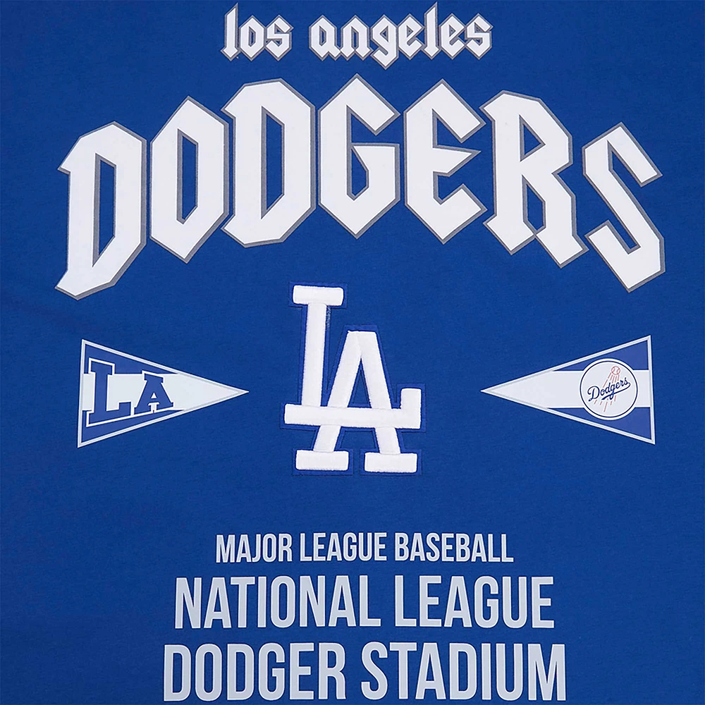 Men's Pro Standard Royal Los Angeles Dodgers Oversized City Tour T-Shirt