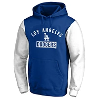 Sweat à capuche en polaire pour homme avec nom et numéro Big & Tall des Dodgers de Los Angeles, Shohei Ohtani Royal