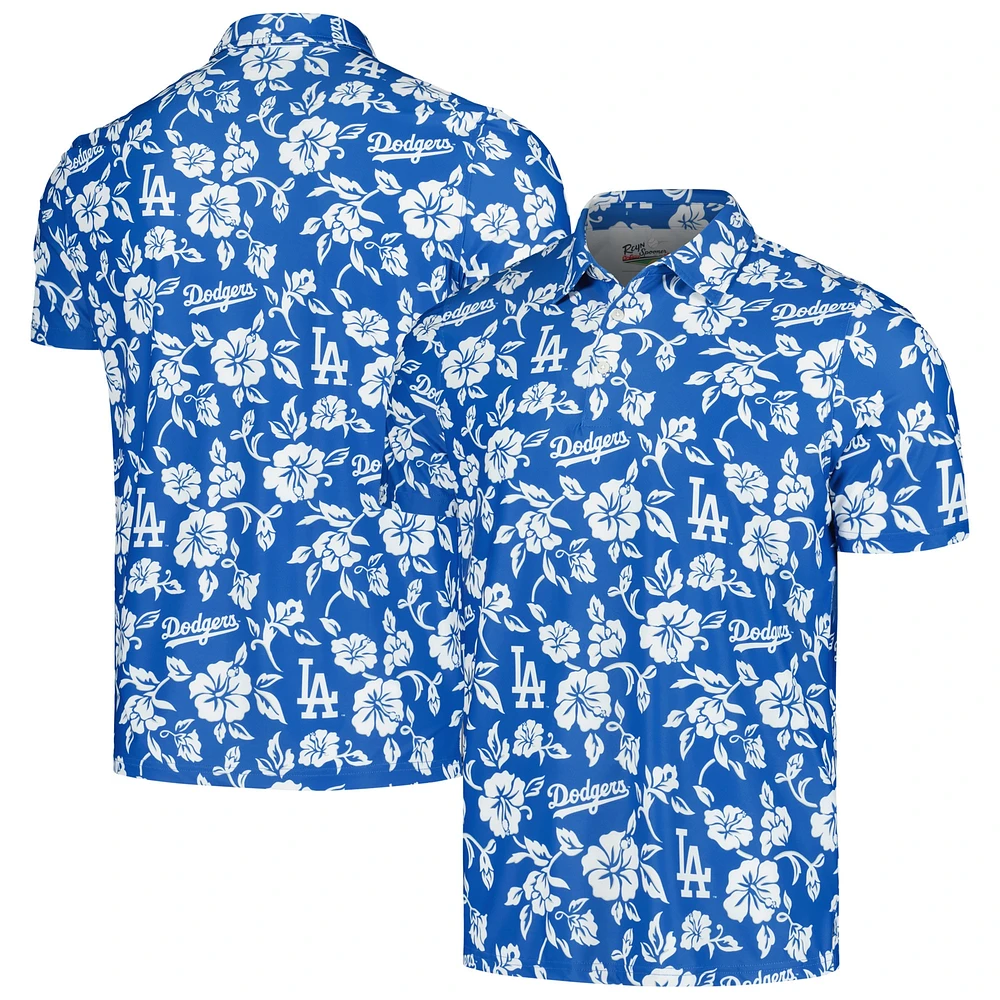 Polo Performance Pua Reyn Spooner Royal Los Angeles Dodgers pour hommes