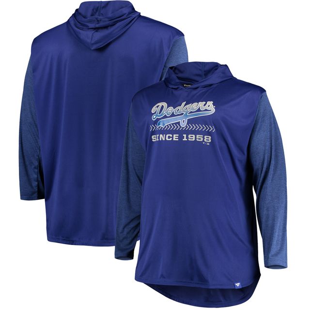 Los Angeles Dodgers Concepts Sport Women's Mainstream Terry Long Sleeve Hoodie Top - Royal