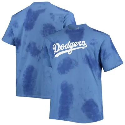 Men's Los Angeles Dodgers New Era Born x Raised Royal V-Neck