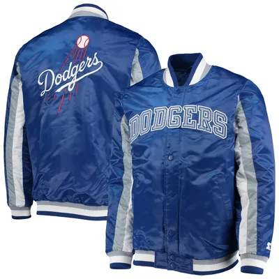 Men's Los Angeles Dodgers JH Design Royal Reversible Full-Snap