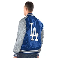 Men's Starter  Royal Los Angeles Dodgers Varsity Full-Snap Jacket