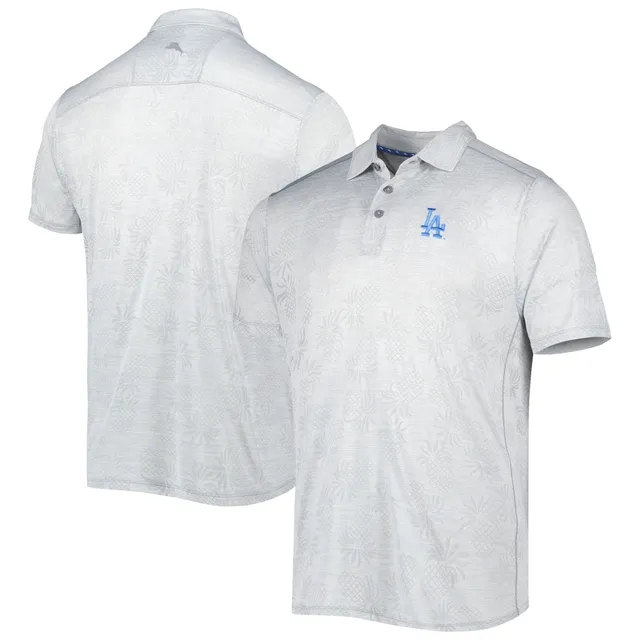 Lids Los Angeles Dodgers Tommy Bahama Big & Tall Miramar Blooms Polo - Gray