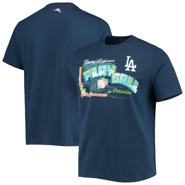 Lids Los Angeles Dodgers Tommy Bahama Play Ball T-Shirt - Navy