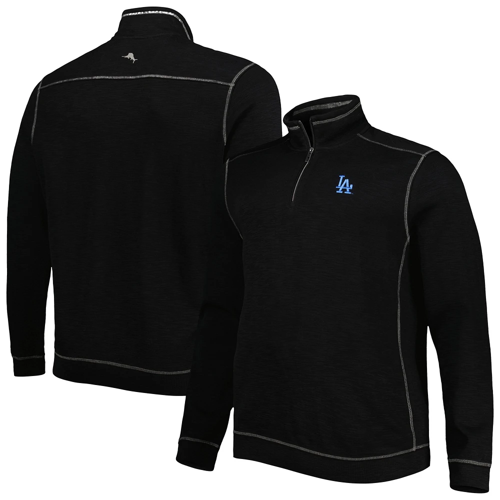 Tommy Bahama Men's Tommy Bahama Royal Los Angeles Dodgers Tobago Bay  Tri-Blend Half-Zip Jacket