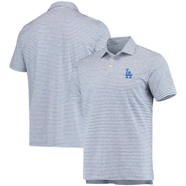 Men's Antigua White/Royal Los Angeles Dodgers Ryder Polo