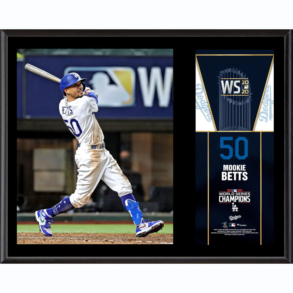 Mookie Betts Los Angeles Dodgers Fanatics Authentic Unsigned