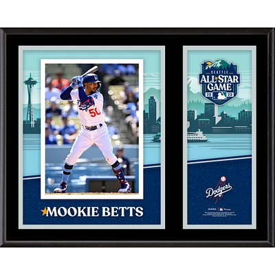 Plaque sublimée Mookie Betts Los Angeles Dodgers 12" x 15" MLB All-Star Game 2023