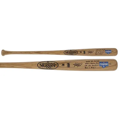 Autographed Los Angeles Dodgers Cody Bellinger & Corey Seager Fanatics  Authentic 2020 MLB World Series Champions Louisville Slugger Logo Bat with  Multiple Inscriptions - Limited Edition of 7