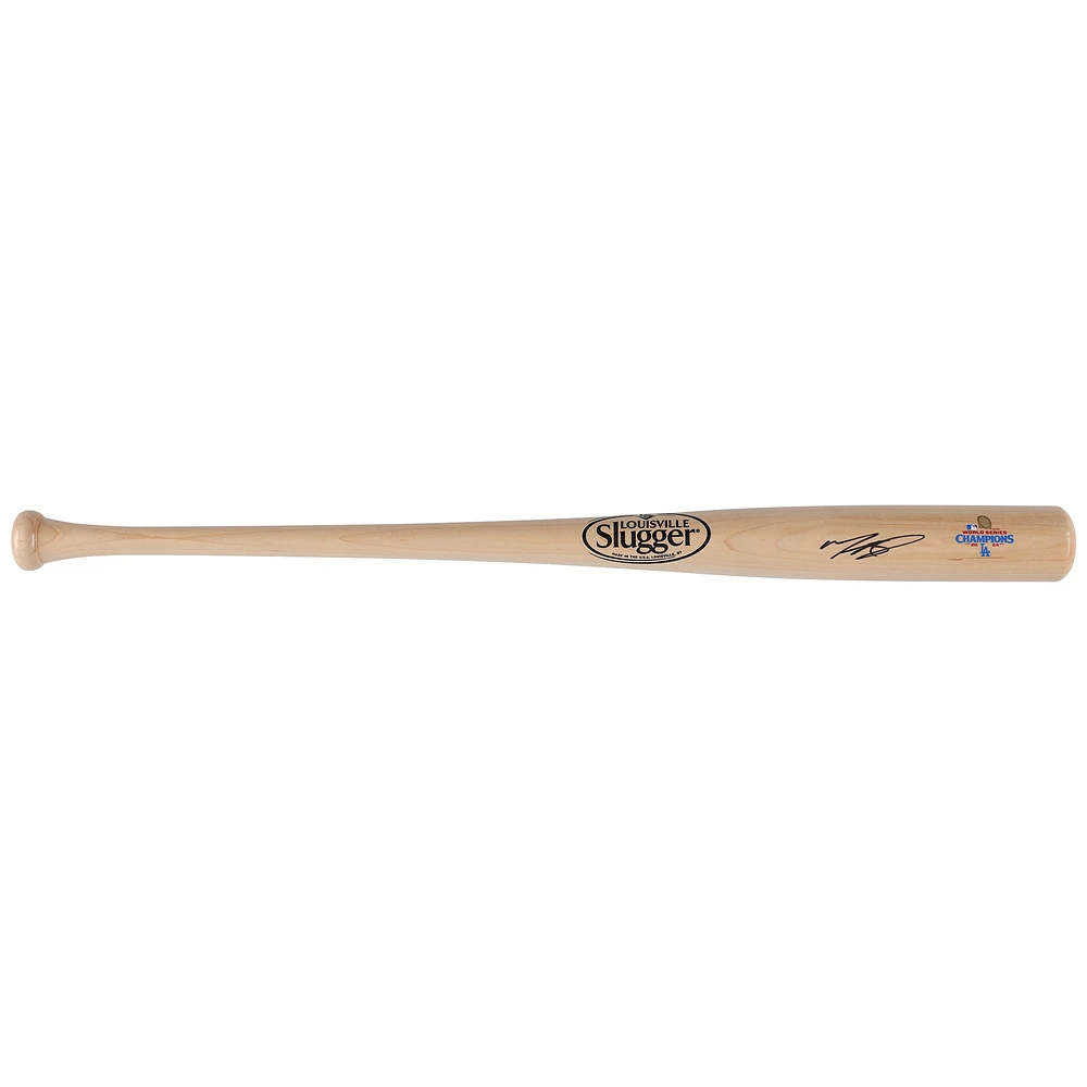 Mookie Betts Los Angeles Dodgers Autographed 2024 World Series Champions Louisville Slugger Bat