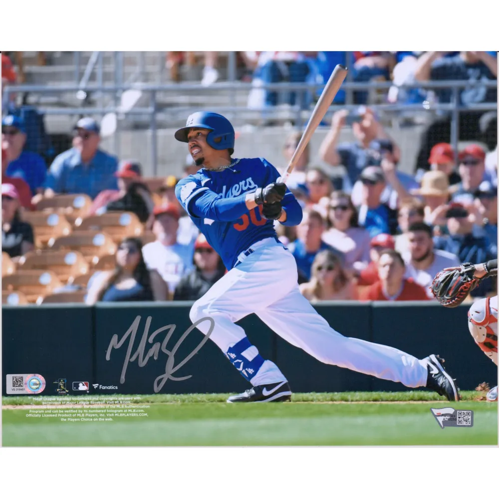 Fanatics Authentic Mookie Betts Los Angeles Dodgers Autographed Blue Nike Authentic Jersey
