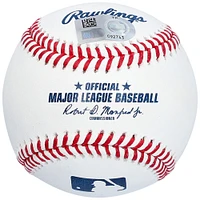 Mookie Betts Los Angeles Dodgers Autographed Baseball with "20 NL WAR Leader" Inscription