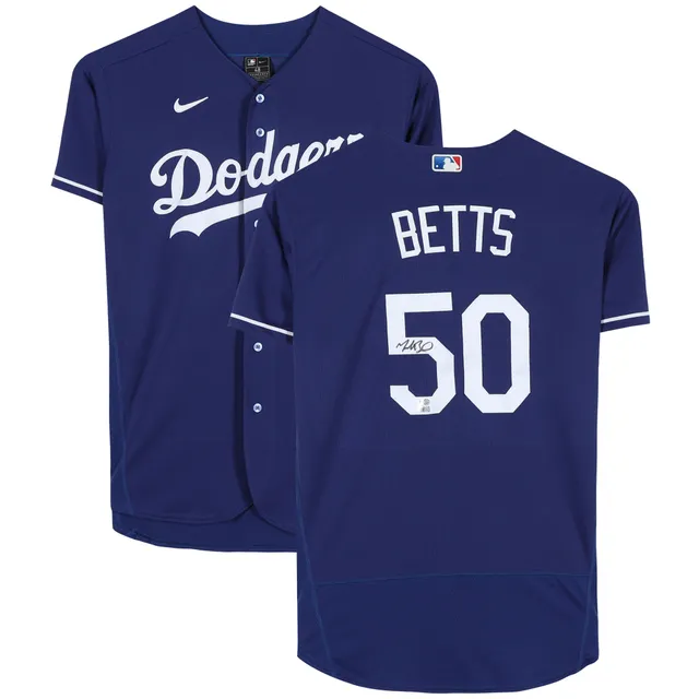 Men's Los Angeles Dodgers Mookie Betts Majestic Royal Big & Tall Replica  Player Jersey