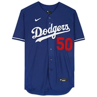 Mookie Betts Los Angeles Dodgers Autographed Blue Nike Authentic Jersey