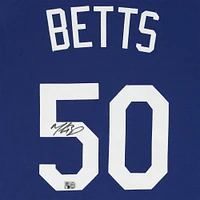 Mookie Betts Los Angeles Dodgers Autographed Blue Nike Authentic Jersey