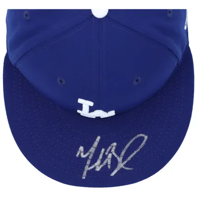 Mookie Betts Los Angeles Dodgers Autographed Blue Nike Authentic