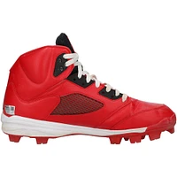 Mookie Betts Los Angeles Dodgers Autographed Game-Used Red Jordan Brand Cleats from the 2024 MLB Season - XJ05532902-03