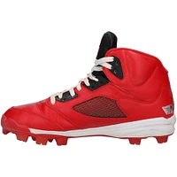 Mookie Betts Los Angeles Dodgers Autographed Game-Used Red Jordan Brand Cleats from the 2024 MLB Season - XJ05532902-03