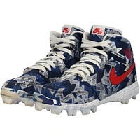 Mookie Betts Los Angeles Dodgers Autographed Game-Used Royal Jordan Brand Cleats from the 2024 MLB Season - XJ05532900-01