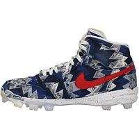 Mookie Betts Los Angeles Dodgers Autographed Game-Used Royal Jordan Brand Cleats from the 2024 MLB Season - XJ05532900-01