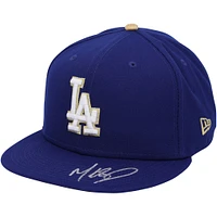 Mookie Betts Los Angeles Dodgers Autographed Royal 2021 Gold Program New Era Cap