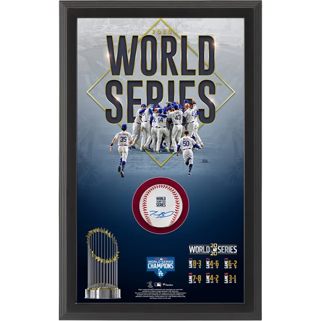Shop Los Angeles Dodgers 2020 MLB World Series Champions Framed 15