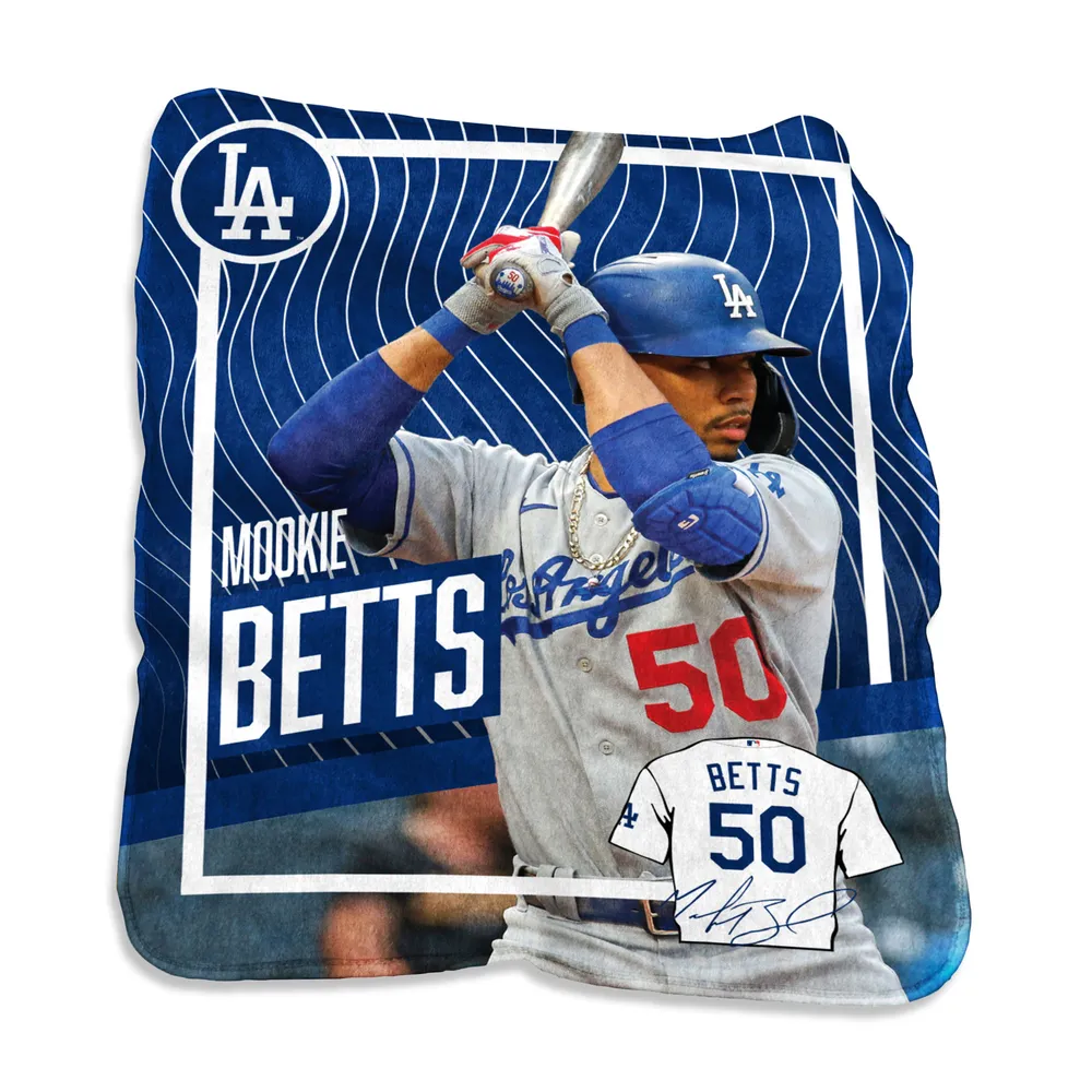 Lids Mookie Betts Los Angeles Dodgers Game Day Player Raschel Throw Blanket