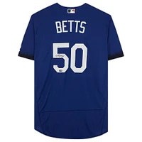 Mookie Betts Royal Los Angeles Dodgers Autographed Nike City Connect Authentic Jersey