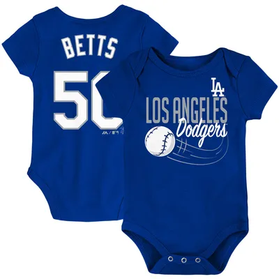 Outerstuff Newborn and Infant Boys Girls Los Angeles Dodgers Royal, White,  Heathered Gray Game Time Three-Piece Bodysuit Set