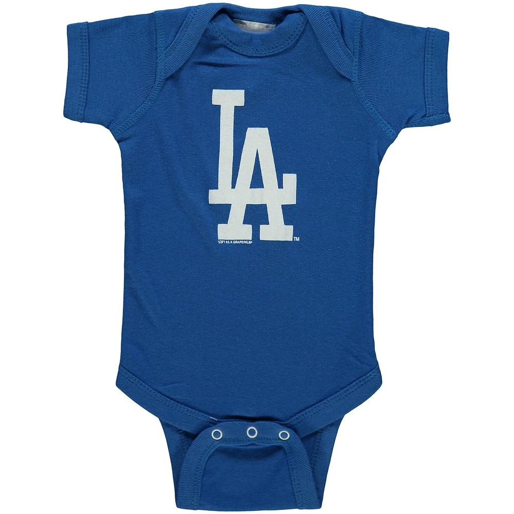 Body 2 pièces pour nouveau-né et bébé Doux comme un raisin Royal/Gris Los Angeles Dodgers