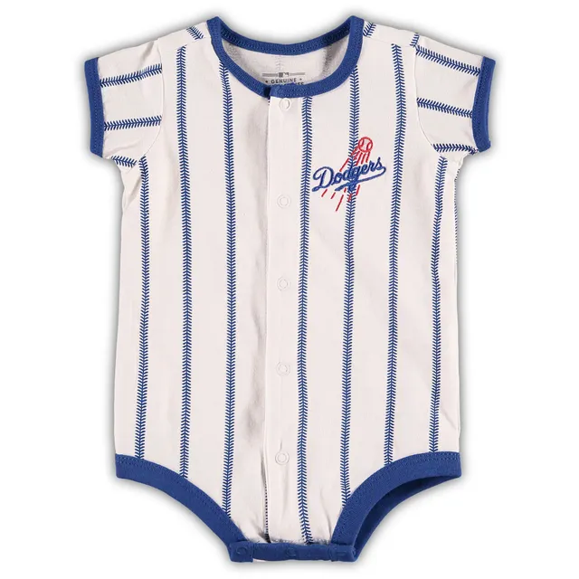 Girls Newborn & Infant Los Angeles Dodgers Royal Play Your Best Bodysuit,  Bib & Booties Set