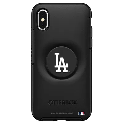 Los Angeles Dodgers OtterBox Otter + Pop Symmetry Series iPhone Case with Integrated PopSockets PopGrip