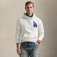 Polo Ralph Lauren White Dodgers Fleece Hoodie