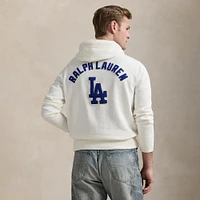 Polo Ralph Lauren White Dodgers Fleece Hoodie