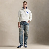 Polo Ralph Lauren White Dodgers Fleece Hoodie