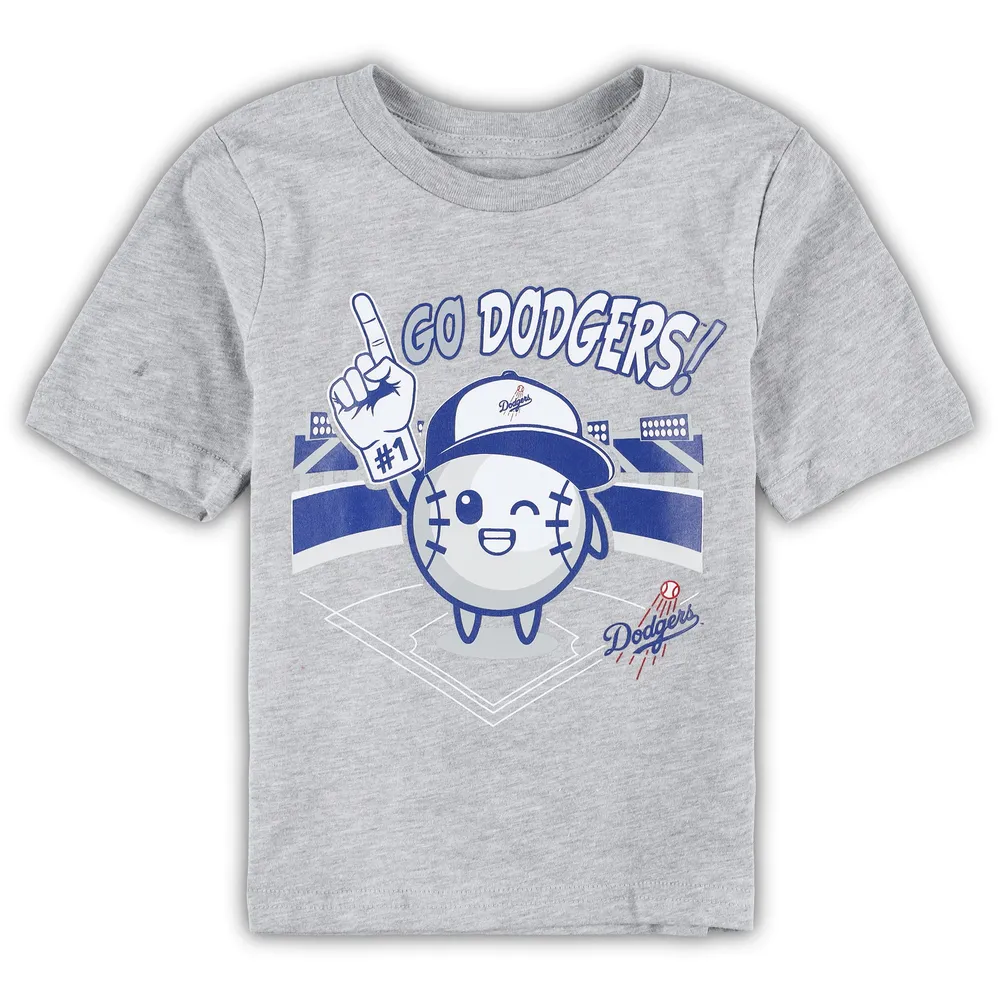 Lids Los Angeles Dodgers Preschool Ball Boy T-Shirt - Heather Gray