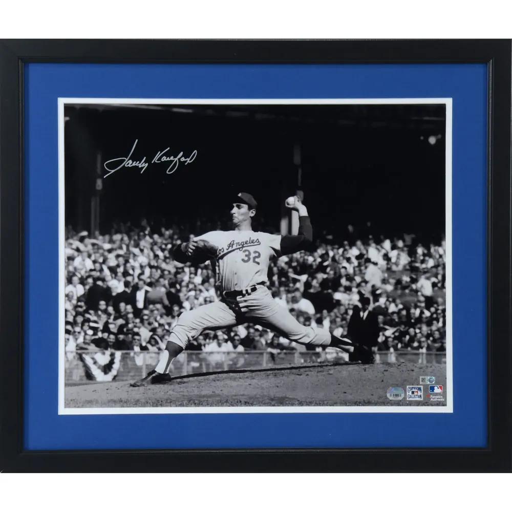 Clayton Kershaw Autographed Los Angeles Dodgers Jersey Framed