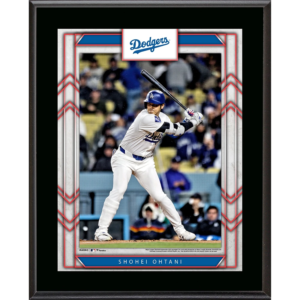 Shohei Ohtani Los Angeles Dodgers 10.5" x 13" Sublimated Player Plaque