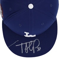 Teoscar Hernández Los Angeles Dodgers Autographed 2025 Tokyo Series New Era On-Field Cap 