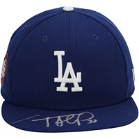 Teoscar Hernández Los Angeles Dodgers Autographed 2025 Tokyo Series New Era On-Field Cap 