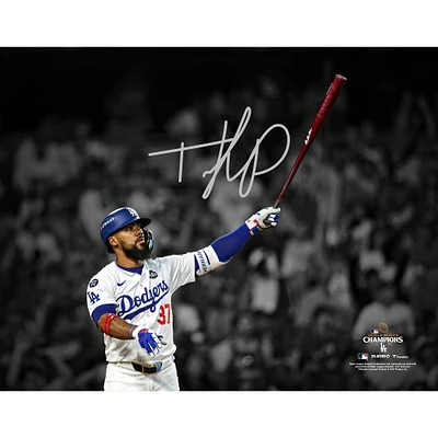 Teoscar Hernandez Los Angeles Dodgers Autographed 2024 World Series Champions 11" x 14" Photograph