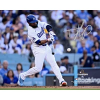Teoscar Hernandez Los Angeles Dodgers Autographed 2024 World Series Champions 8" x 10" Photograph